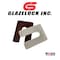 Glazelock 1/2" 4"L x 3"W 7/8" Slot, Square Horseshoe Plastic Flat Shims Brown 125pc/box GLZ25 - alternate 3